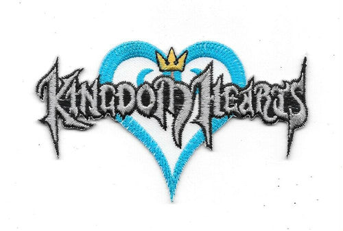 Kingdom Hearts Video Game Logo Embroidered Patch. new