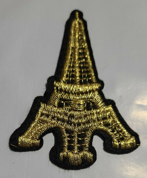 Paris, France "The Eiffel Tower" Embroidered Patch - New