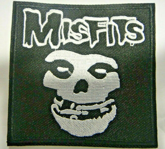 3.25. inch in square, a new The Misfits Logo xL Embroidered Patch.   Sew on or iron.   New.

Please note we will always combine shipping on like items.  Any additional patch or pin will ship for 50 cent per item.  Any additional payment will be reimbursed to your Paypal account.  Thank You.
