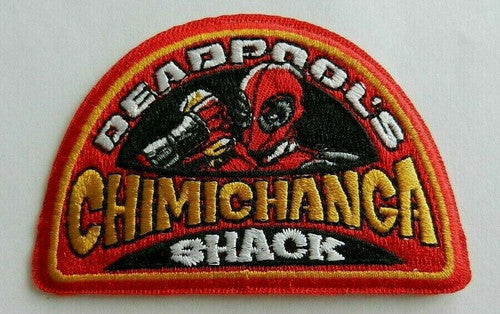 Marvel Comics DeadPool's Chimichanga Shack Embroidered Patch -new