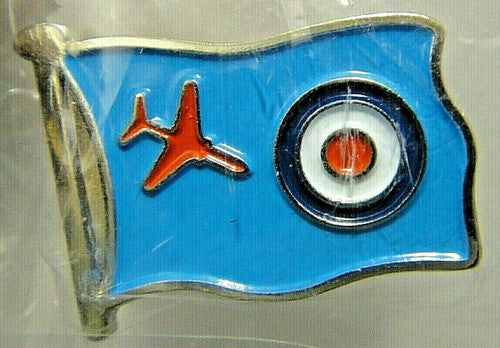 Royal Air Force "RAF" Red Arrow "Flag" Enamel Pin - New