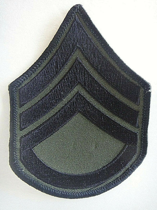 4 1/4 inches tall, a new MASH TV series Army Staff Sergeant uniform embroidered patch. Sew or iron on. New.

Please note we will always combine shipping on like items.  Any additional patch or pin will ship for 50 cent per item.  Any additional payment will be reimbursed to your Paypal account.  Thank You.