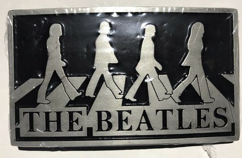 The Beatles Abbey Road (Licensed) Embossed Stamped Metal Belt Buckle -New