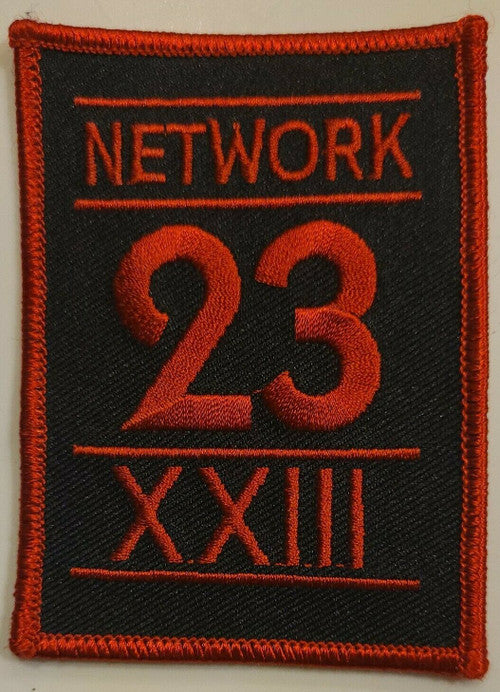 Max Headroom "Network 23" Embroidered Patch -new