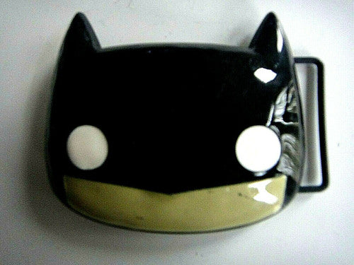 Batman Animated 3D Stamped Enamel Metal Belt Buckle -NEW