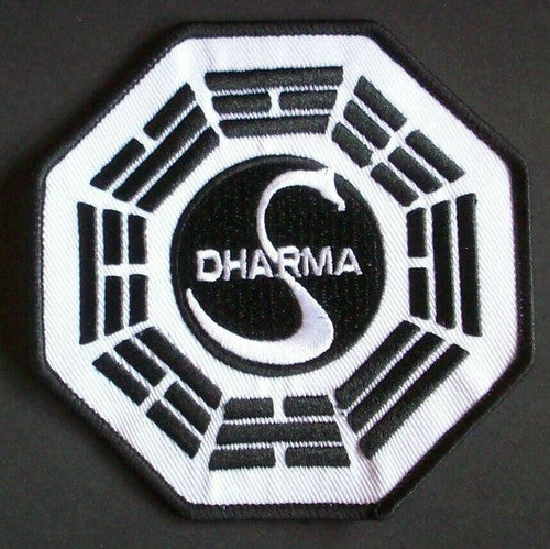 Lost TV Series DHARMA Logo Embroidered Patch -new
