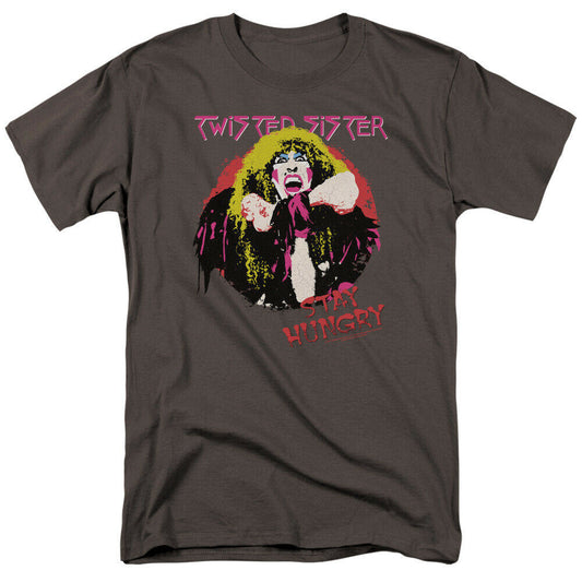 TWISTED SISTER, "STAY HUNGRY" Adult Unisex T-Shirt -Available Sm to 2x
100% cotton high quality pre shrunk machine washable t-shirt
