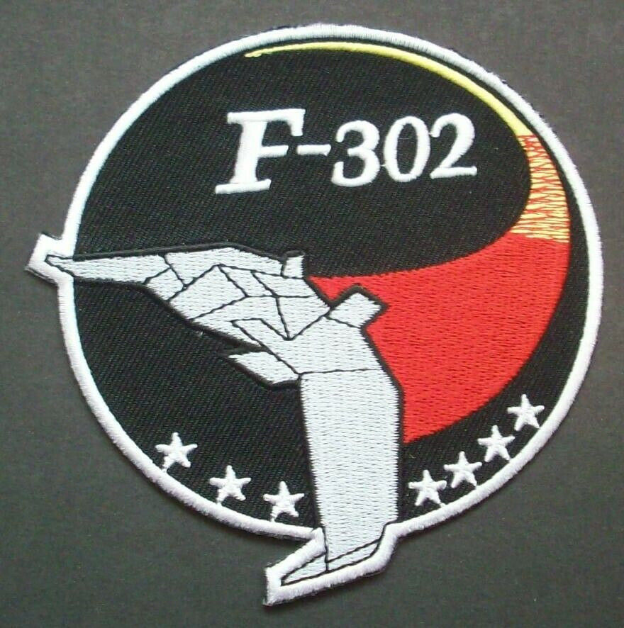 3 1/2" diameter, a new Stargate SG-1 F-302 uniform embroidered shoulder patch. Sew or iron on. New. 

Please note we will always combine shipping on like items.  Any additional patch or pin will ship for 50 cent per item.  Any additional payment will be reimbursed to your Paypal account.  Thank You.