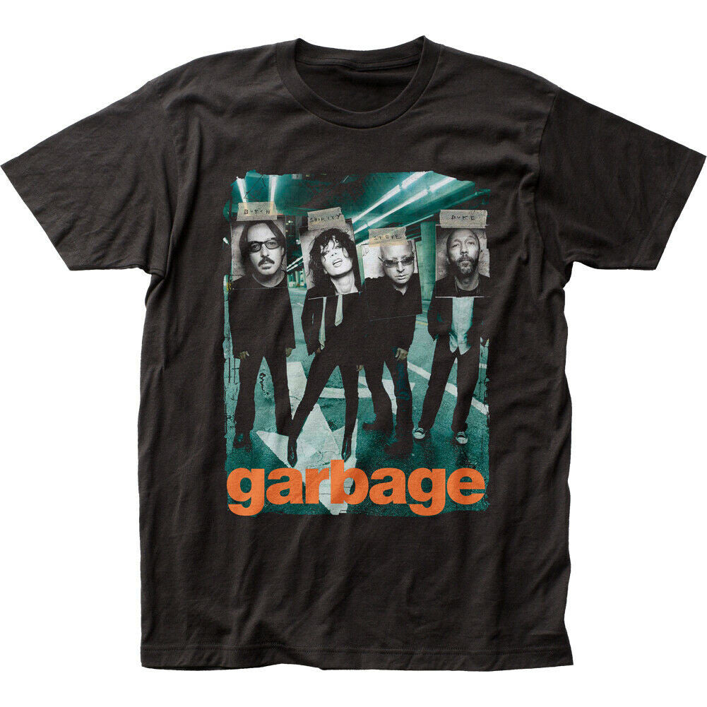 Garbage "Taped" Album cover Mens Unisex T-Shirt -Available Sm to 2x
100% cotton high quality pre shrunk machine washable t-shirt