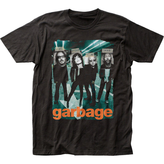 Garbage "Taped" Album cover Mens Unisex T-Shirt -Available Sm to 2x
100% cotton high quality pre shrunk machine washable t-shirt