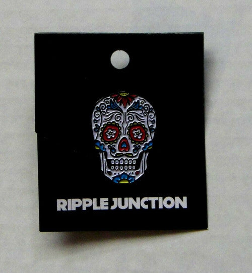 Dia de los Muertos Sugar Skull Enamel Pin - New