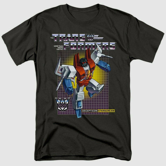 Transformers "Starscream" Mens Adult Unisex T-Shirt -Available sm to 3x
100% Cotton High Quality Pre Shrunk Machine Washable T Shirt