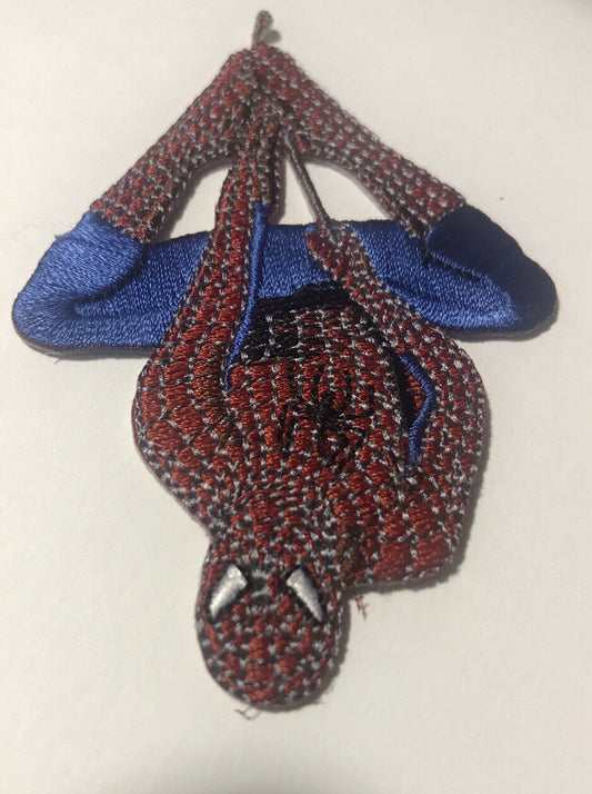 3.5 inches  tall, a new The Amazing Spider-Man on a Web embroidered patch. Sew or iron on. New.

Please note we will always combine shipping on like items.  Any additional patch or pin will ship for 50 cent per item.  Any additional payment will be reimbursed to your Paypal account.  Thank You.