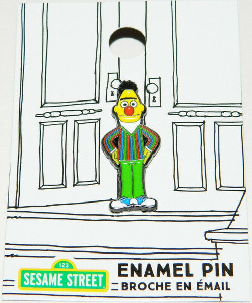 Sesame Street TV Show "Bert" of Bert & Ernie Enamel Pin -new