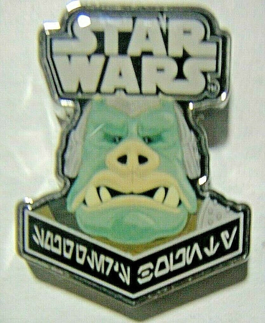 1. 1/4 inches in tall, a new Star Wars Funko Pop Gamorrean Guard Cloisonne Enamel Pin with clutch back.  
Funko 2015

Please note we will always combine shipping on like items.  Any additional patch or pin will ship for 50 cent per item.  Any additional payment will be reimbursed to your Paypal account.  Thank You.