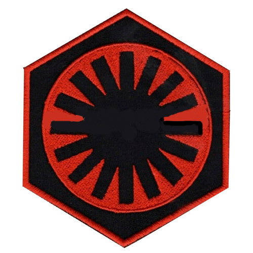 Star Wars 7 Kylo Ren Imperial First Order Insignia Logo Embroidered Patch