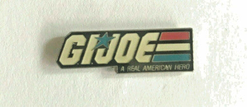G.I. Joe, All American Hero Logo Enamel Pin -new