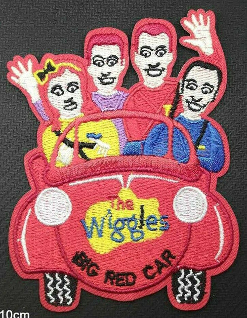 The Wiggles "Big Red Car" Embroidered Patch -new