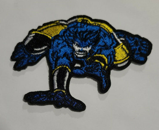 4 inch wide, a new Marvel Comics Beast "The Uncanny X-Men" embroidered patch. Sew on or iron on. New.

Please note we will always combine shipping on like items.  Any additional patch or pin will ship for 50 cent per item.  Any additional payment will be reimbursed to your Paypal account.  Thank You.