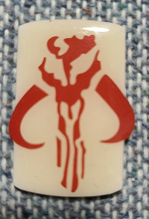 Star Wars Boba Fett (The Bounty Hunter) Mandalorian Logo Lapel Enamel Pin -new