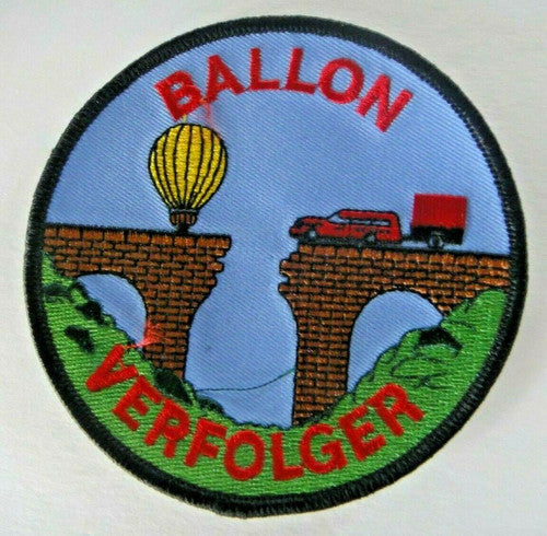 Ballon Verfolger "Balloning" Embroidered Patch -new