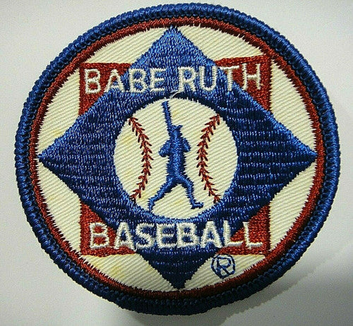 Babe Ruth Baseball "13 & up" Youth Baseball Embroidered Patch -1990s