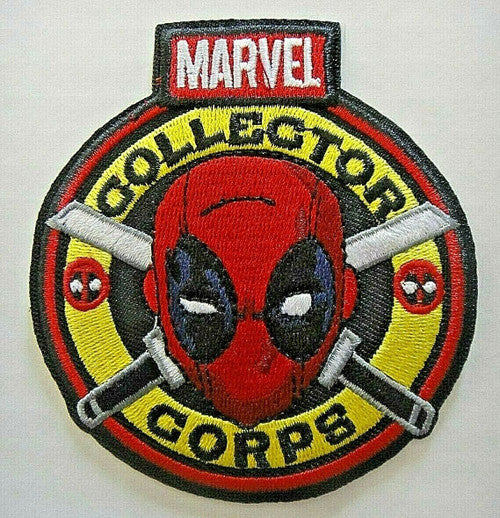 Deadpool, Marvel Comics Collector Corp Embroidered Patch -new