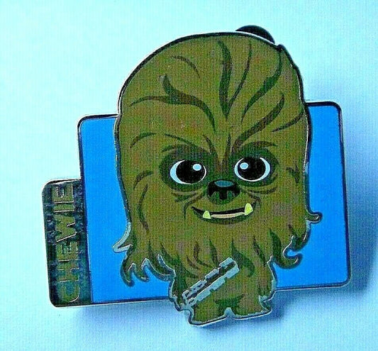 1.5 inches diameter, Star Wars Chewbacca Kawaii enamel pin with clutch back. New.

Please note we will always combine shipping on like items.  Any additional patch or pin will ship for 50 cent per item.  Any additional payment will be reimbursed to your Paypal account.  Thank You.