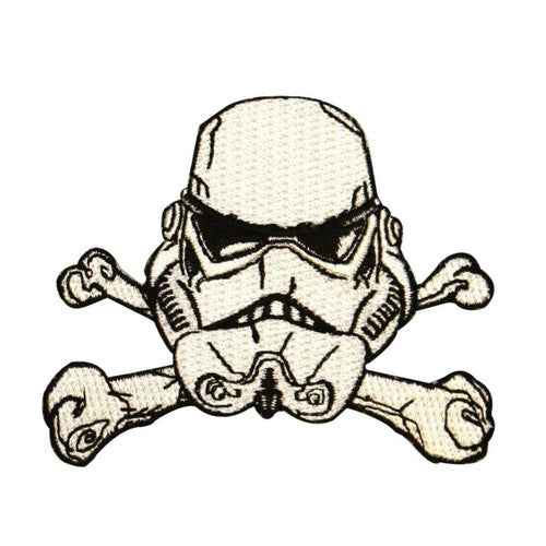 Star Wars Stormtrooper "Skull and Bonez" Embroidered Patch -new