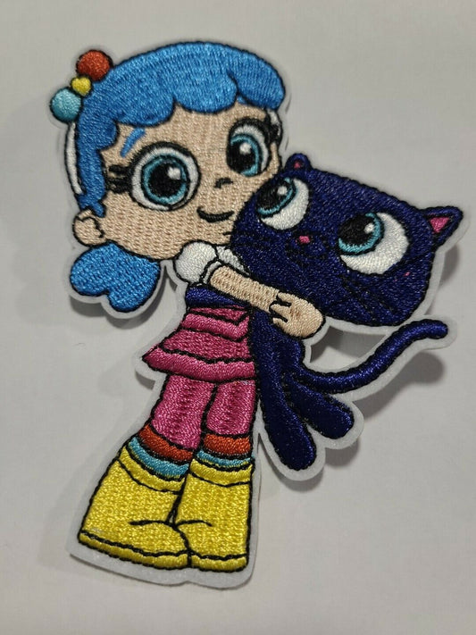 4 inches tall, a new True and the Rainbow Kingdom embroidered patch. Sew on or iron on. New.

Please note we will always combine shipping on like items.  Any additional patch or pin will ship for 50 cent per item.  Any additional payment will be reimbursed to your Paypal account.  Thank You.