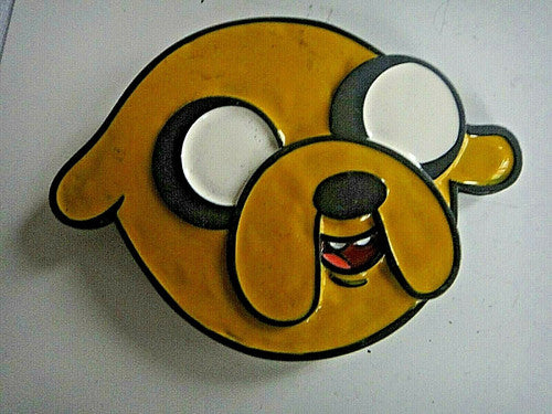 Adventure Time "Jake" Enamel Metal Belt Buckle -Nintendo
