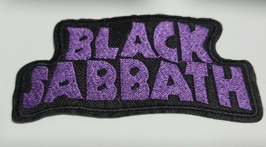 Measures 4.25 inches wide, a new Black Sabbath Logo embroidered patch.  Sew on or Iron.  

Please note we will always combine shipping on like items.  Any additional patch or pin will ship for 50 cent per item.  Any additional payment will be reimbursed to your Paypal account.  Thank You.