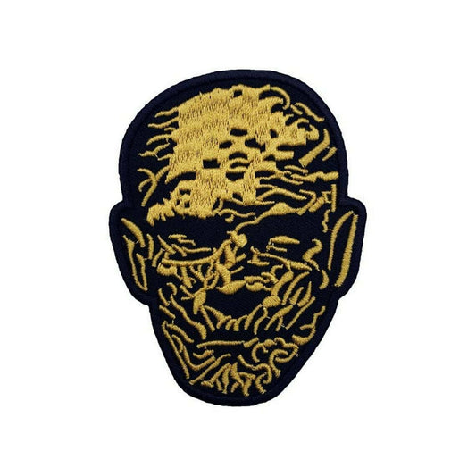 3 inches tall,  a new The Mummy "Boris Karloff" embroidered patch. Sew on or Iron on. 
 
Please note we will always combine shipping on like items.  Any additional patch or pin will ship for 50 cent per item.  Any additional payment will be reimbursed to your Paypal account.  Thank You.