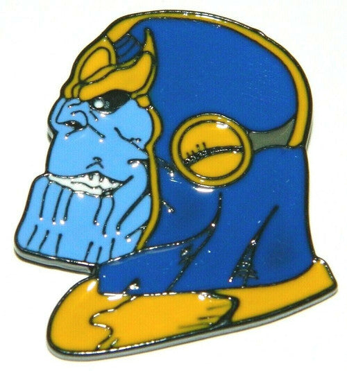 Marvel Comics Infinity Gauntlet Thanos Face Metal Enamel Pin -New
