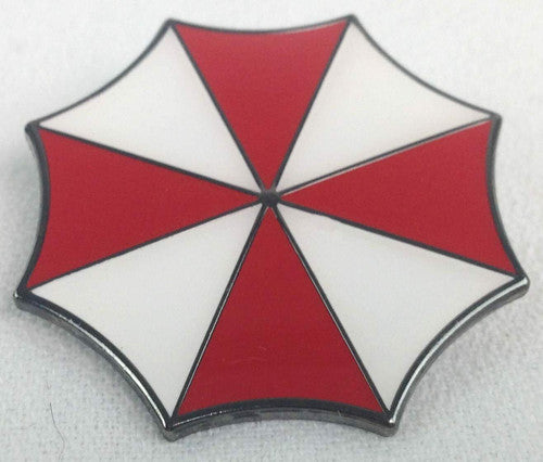 Resident Evil: Umbrella Corporation Logo Enamel Lapel Pin -new