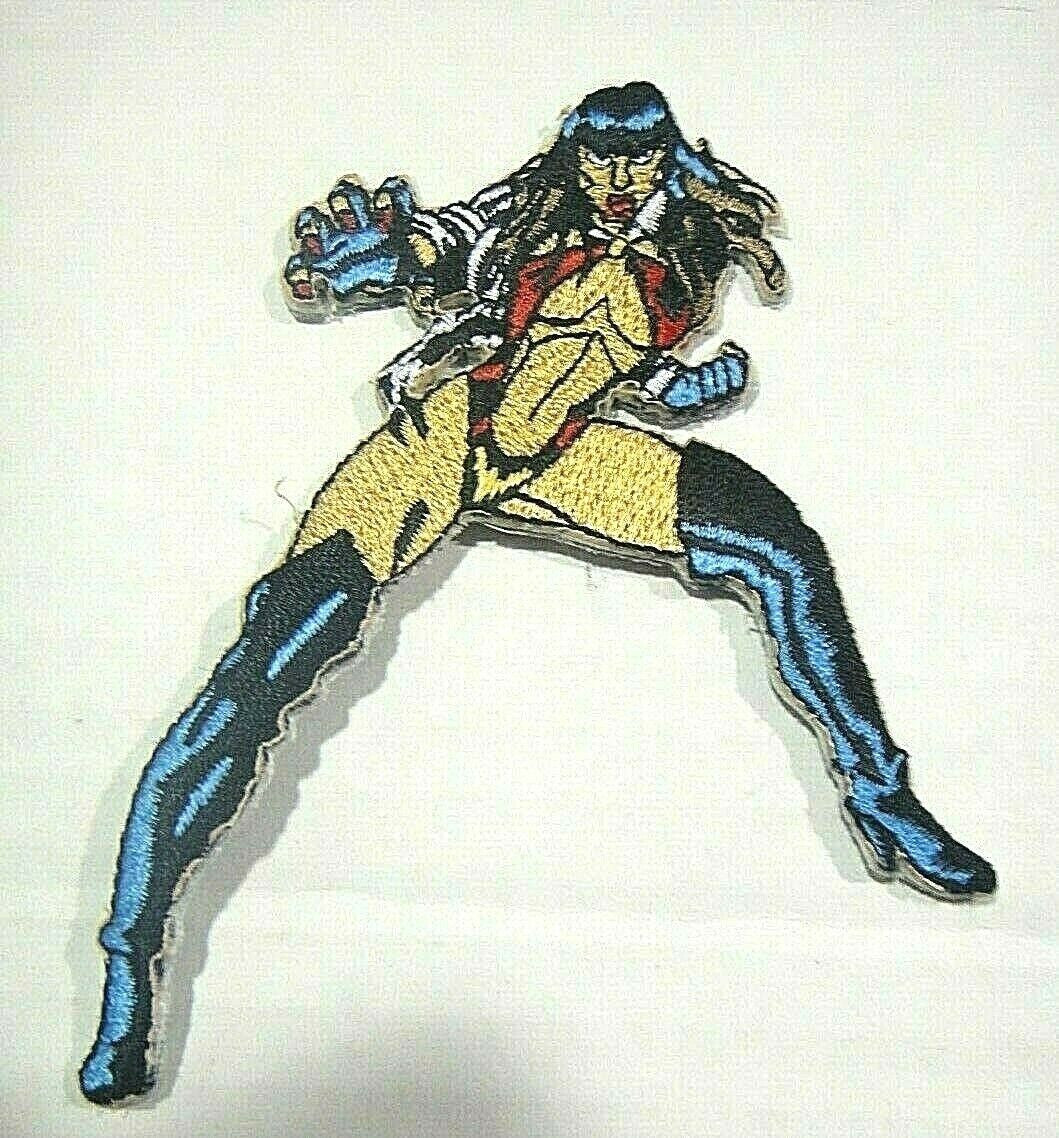 3 1/2 inches tall, Vampirella "Horror Queen" embroidered patch. Sew on or iron on. New.

Please note we will always combine shipping on like items.  Any additional patch or pin will ship for 50 cent per item.  Any additional payment will be reimbursed to your Paypal account.  Thank You.