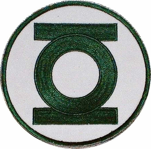 DC Comics Green Lantern Classic Logo Embroidered Patch -new