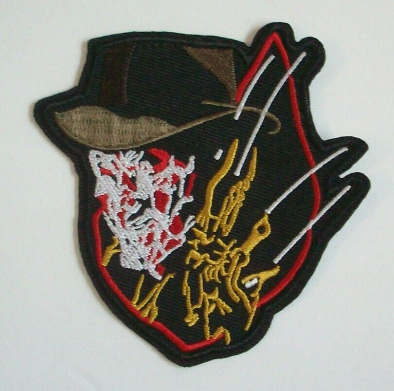 3.5 inches tall, Freddy Krueger Nightmare on Elm Street embroidered patch.  Sew or iron on. New

Please note we will always combine shipping on like items.  Any additional patch or pin will ship for 50 cent per item.  Any additional payment will be reimbursed to your Paypal account.  Thank You.