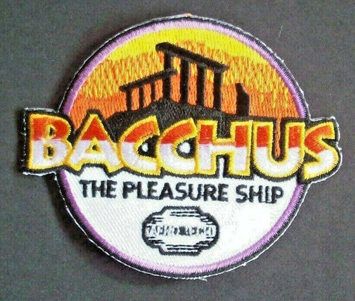 Space Above And Beyond Bacchus Embrodiered Patch -new