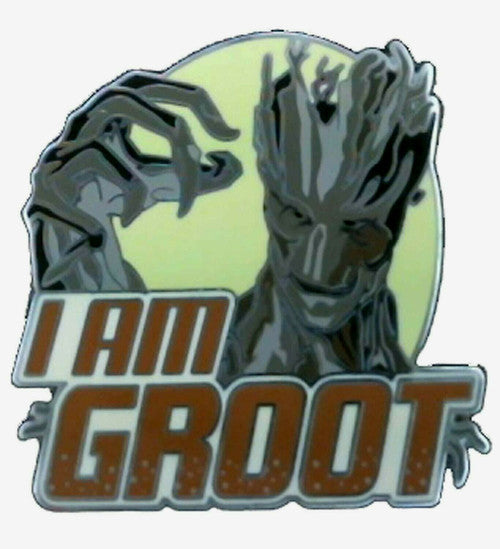 I AM GROOT "Guardians of the Galaxy" Enamel Pin -new