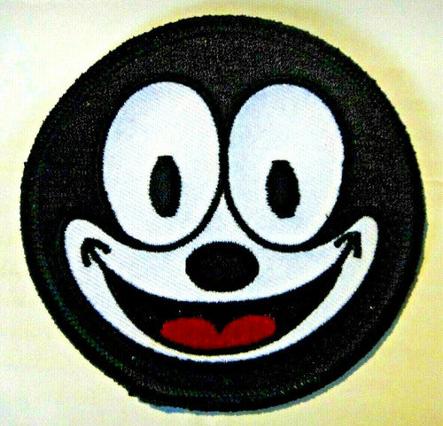 Felix the Cat "Face" Embroidered Patch. new