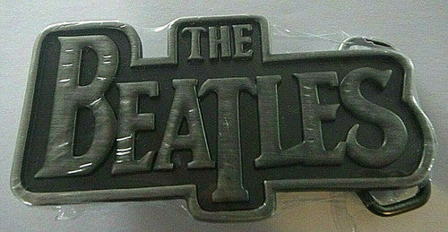 The Beatles Logo (Licensed) Die-Cut Stamped Metal Belt Buckle -New