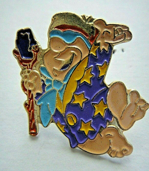 The Flintstones, Fred Flintstone & Microphone (1990s Hanna Barbara) Enamel Pin