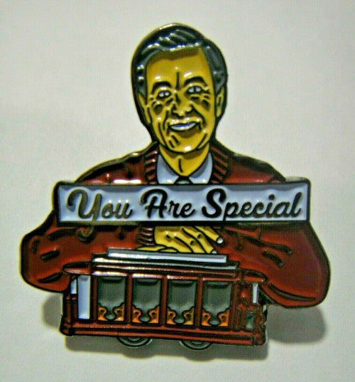 Mister Rogers "You Are Special" Enamel Pin - New