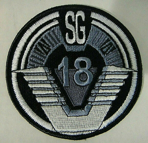 Stargate SG-18 Uniform Logo Embroidered Patch - new