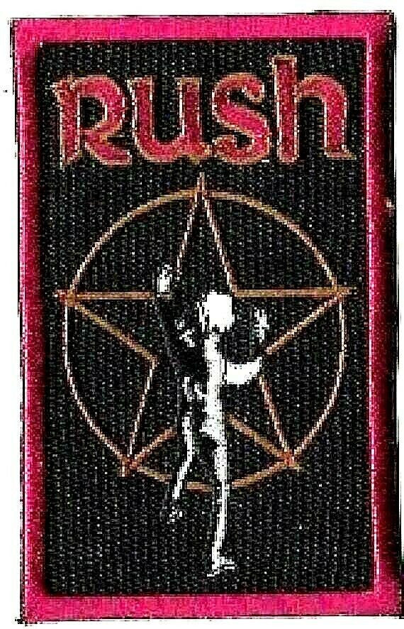 4 inches wide,  a new RUSH "Starman Album"  embroidered patch.  Sew on or Iron.  New. 

Please note we will always combine shipping on like items.  Any additional patch or pin will ship for 50 cent per item.  Any additional payment will be reimbursed to your Paypal account.  Thank You.