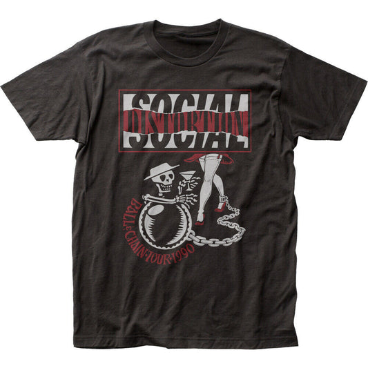 Social Distortion "Ball & Chain" Tour Mens Unisex T-Shirt -Available Sm to 2x
100% cotton high quality pre shrunk machine washable t-shirt