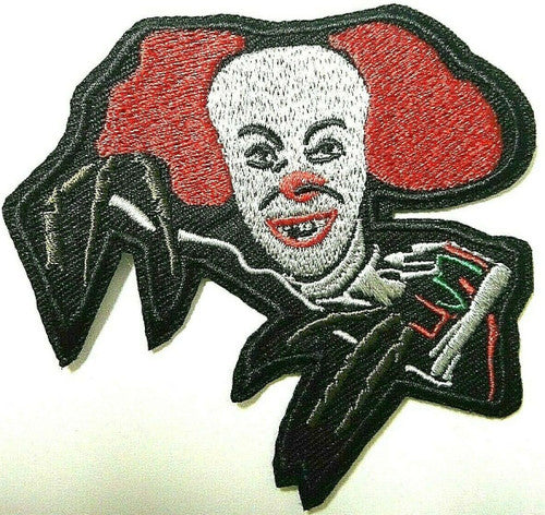Pennywise the Dancing Clown "IT" Embroidered Patch -new