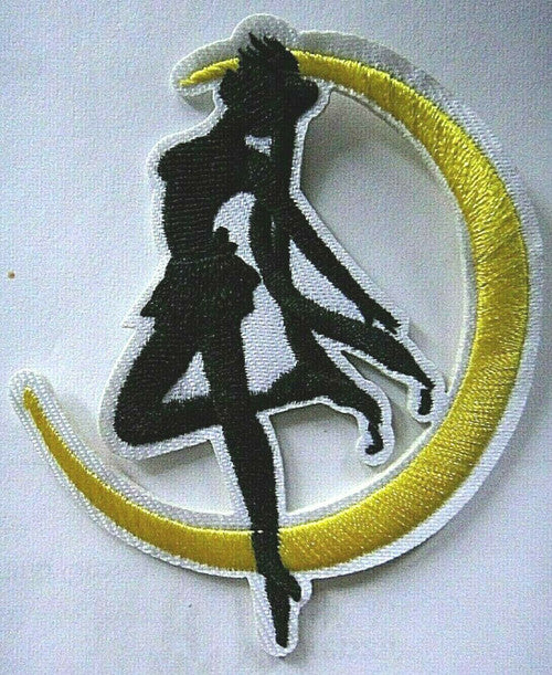 Sailor Moon "Usagi Tsukino" Over the Moon.Embroidered Patch -new