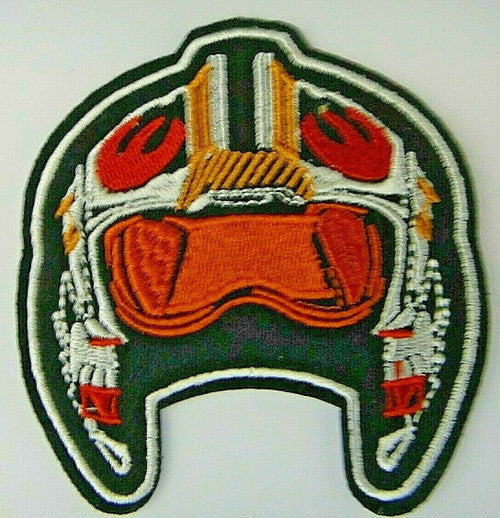 Star Wars Luke Skywalker Die-Cut Helmet Embroidered Patch